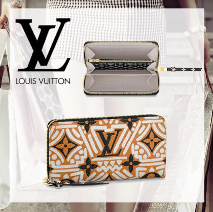 Louis Vuitton ZIPPY WALLET Monogram Leather Logo Long Wallets M69437 