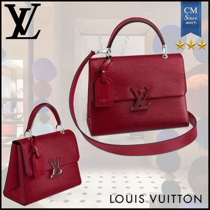 Louis Vuitton EPI 2020 SS 2WAY Leather Logo Handbags 