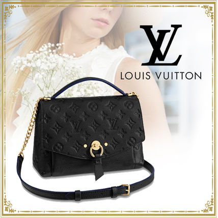 Louis Vuitton MONOGRAM EMPREINTE 2019 SS Monogram Casual Style Calfskin 2WAY Chain Leather 