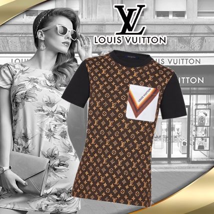 Louis Vuitton MONOGRAM 2020 SS Monogram Cotton Short Sleeves T Shirts 1A848L 