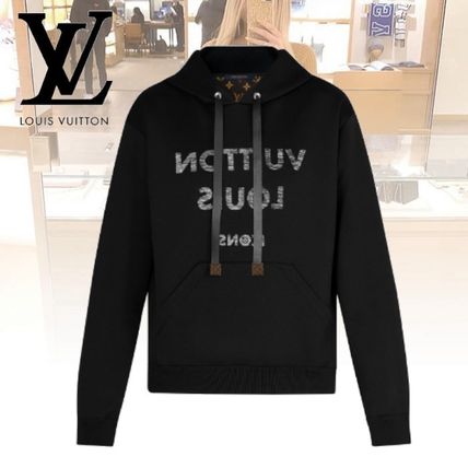 Louis Vuitton 2020 21AW Monogram Silk Nylon Long Sleeves Cotton Logo 1A84CU 
