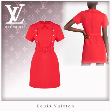 Louis Vuitton 2020 SS Belted Dress 1A7TL3 1A7TL2 1A7TL1 1A7TL0 