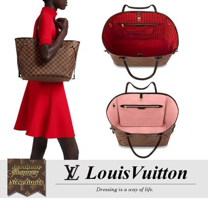 Louis Vuitton DAMIER 2019 20AW Neverfull Mm N41358 N41603 