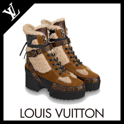 Louis Vuitton Laureate Platform Desert Boots 1A5LPK 