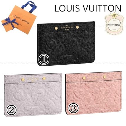 Louis Vuitton MONOGRAM Monogram Leather Card Holders 