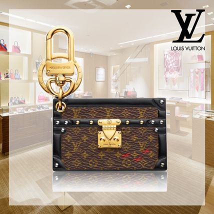 Louis Vuitton 2020 SS Petite Malle Bag CharmKey Holder M78618 