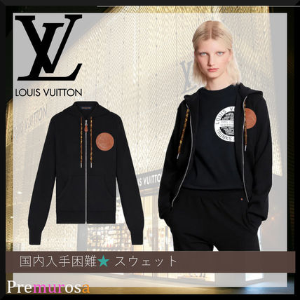 Louis Vuitton Unisex Cashmere Cotton Cashmere 1A7Q8N 