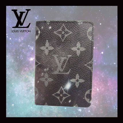 Louis Vuitton MONOGRAM Monogram Unisex Folding Wallet Logo Card Holders 
