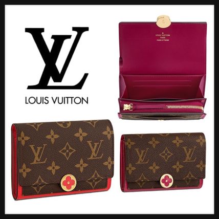 Louis Vuitton MONOGRAM Flore Compact Wallet M64587 M64588 