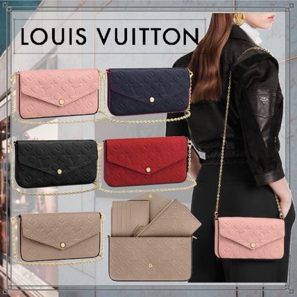 Louis Vuitton 2020 SS Monogram Bag in Bag 2WAY Bi color Leather Crossbody Logo 