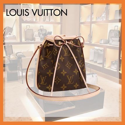 Louis Vuitton 2020 SS Monogram Leather Purses Bucket Bags M41346 