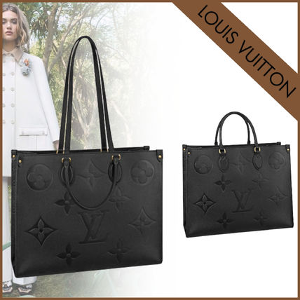 Louis Vuitton Casual Style 2WAY Plain Formal Style Logo Handbags M44925 ONTHEGO GM TOTE 