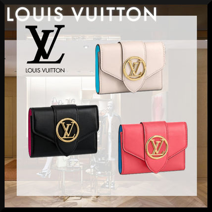 Louis Vuitton 2020 21AW Unisex Blended Fabrics Bi color Plain Leather Logo M69177 M69176 M69175 
