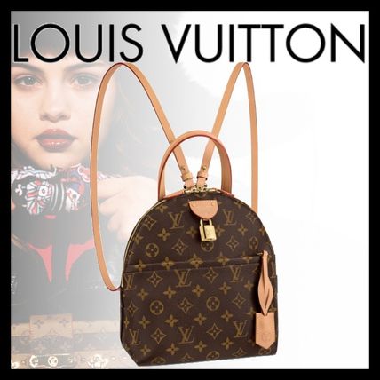 Louis Vuitton MONOGRAM 2020 Cruise Monogram Casual Style Calfskin 2WAY Elegant Style Backpacks M44944 