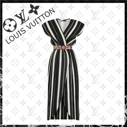 Louis Vuitton 2020 SS Sleeveless Wrap Dress 1A7T5T 