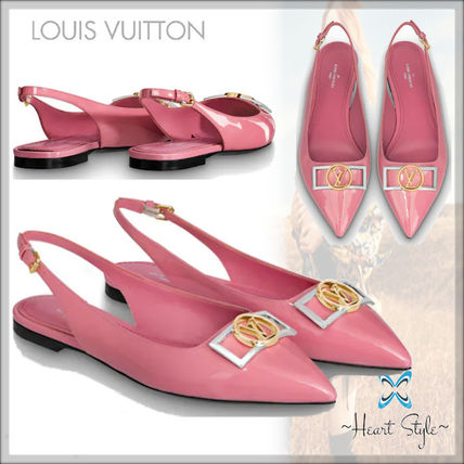 Louis Vuitton 2020 SS Leather Logo Sandals 