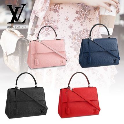 Louis Vuitton EPI 2020 SS 2WAY Plain Leather Logo Handbags M41302 M41333 M41334 M41299 