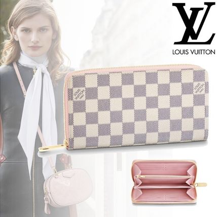 Louis Vuitton DAMIER AZUR Zippy Wallet N63503 