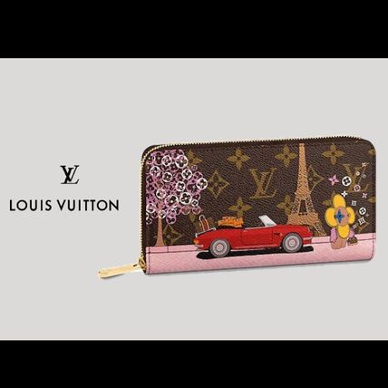 Louis Vuitton ZIPPY WALLET 2019 Cruise Monogram Canvas Leather Long Wallet Long Wallets 