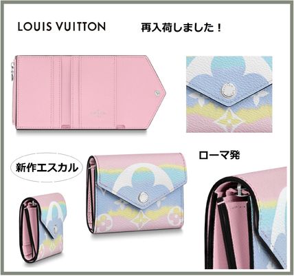 Louis Vuitton ZOE 2020 SS Monogram Unisex Leather Folding Wallet Folding Wallets 