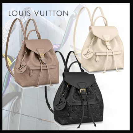 Louis Vuitton Monogram Casual Style Leather Backpacks M45397 M45410 M45205 