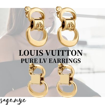 Louis Vuitton Casual Style Party Style Elegant Style Earrings 