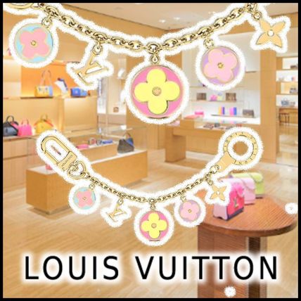 Louis Vuitton LV SPRING CHAIN BAG CHARM gold keychainsbag charms M69554 