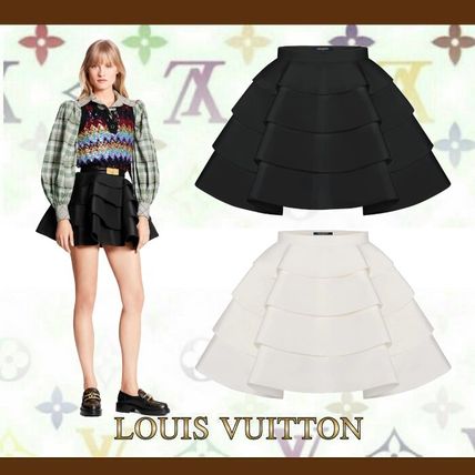 Louis Vuitton 2020 SS Ruffled Skort 1A7SM7 1A7SM6 1A7SM5 1A7SM4 1A7SM3 1A7SMD 1A7SMC 1A7SMB 1A7SMA 1A7SM9 