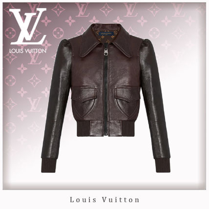 Louis Vuitton 2020 SS Monogram Wool Nylon Blended Fabrics Plain Leather 1A7SPT 1A7SPS 1A7SPR 