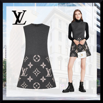 Louis Vuitton 2020 21AW Monogram Dresses 1A82LC 