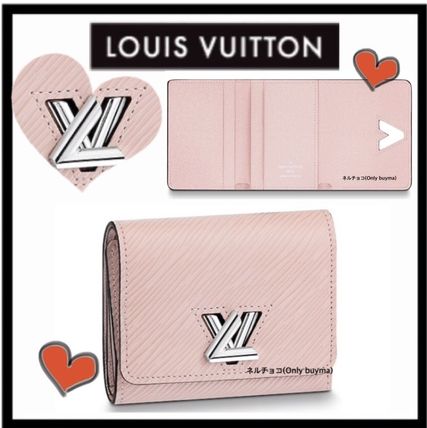 Louis Vuitton EPI 2020 SS Calfskin Plain Small Wallet Folding Wallets 