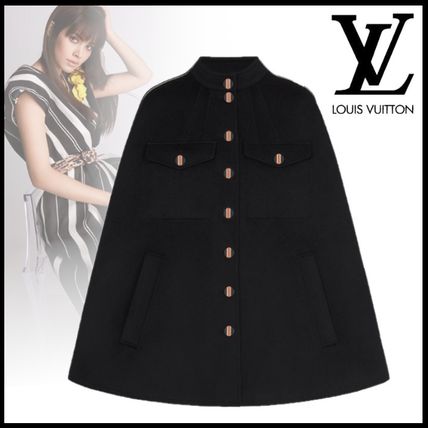 Louis Vuitton 2020 21AW Wool Plain Logo Coats 1A825T 