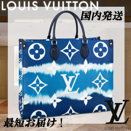 Louis Vuitton Monogram Leather Totes M45120 