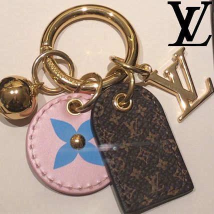 Louis Vuitton MONOGRAM 2020 SS Fetish Lug Tag Key Holder M68996 