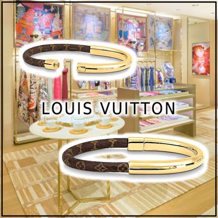 Louis Vuitton PURE LV SIMPLE TOUR BRACELET gold bracelets M6564E M6564F 