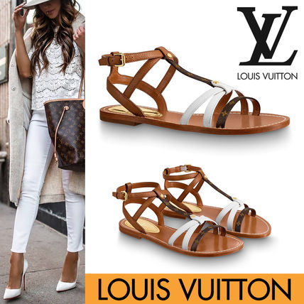 Louis Vuitton MONOGRAM Monogram Casual Style Blended Fabrics Sport Sandals 