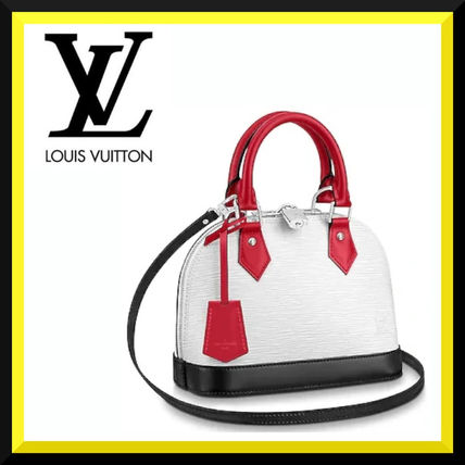 Louis Vuitton Monogram Casual Style Blended Fabrics Leather Elegant Style M55585 