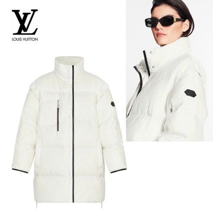 Louis Vuitton Snap Sleeve Oversize Goose Down Jacket 1A81Y5 