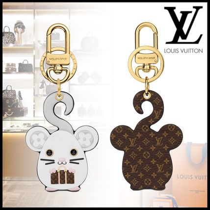 Louis Vuitton MONOGRAM 2020 SS Vuittonite Rat Bag Charm And Key Holder M69014 