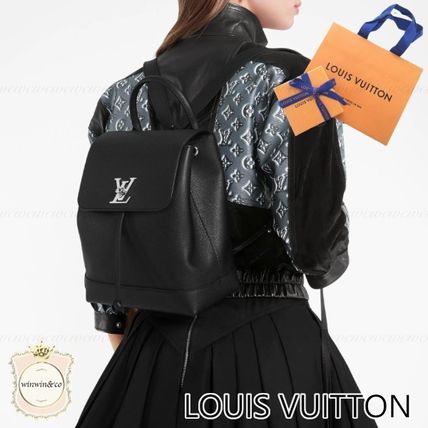 Louis Vuitton Leather Elegant Style Backpacks 