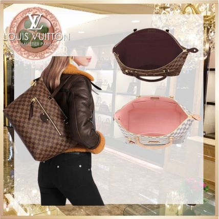 Louis Vuitton DAMIER Totes N44040 N41013 