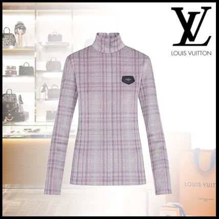 Louis Vuitton 2019 20AW Other Plaid Patterns Casual Style Silk Nylon Long Sleeves 1A5RCX 1A5RCW 1A5RCV 