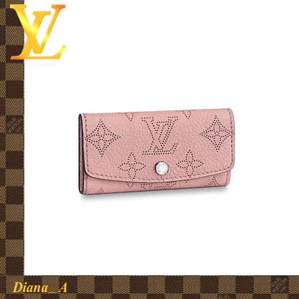 Louis Vuitton MAHINA Leather KeychainsBag Charms 