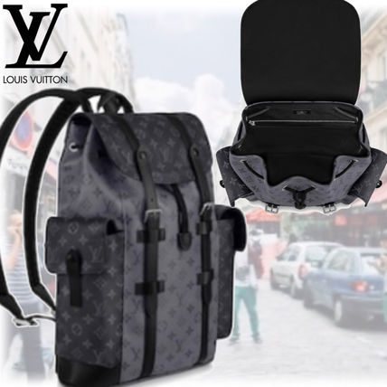 Louis Vuitton MONOGRAM Monogram Canvas Leather Backpacks M45419 