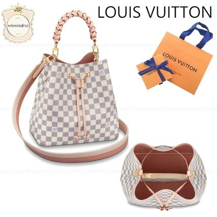 Louis Vuitton DAMIER 2020 SS Leather Elegant Style Handbags 