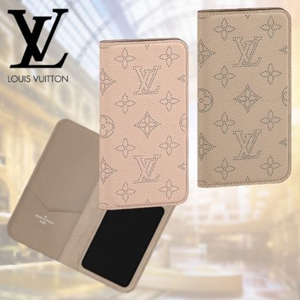 Louis Vuitton MAHINA 2020 SS Monogram Unisex Leather iPhone X iPhone XS Logo M68886 M68885 