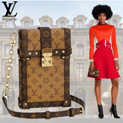 Louis Vuitton MONOGRAM 2020 SS Vertical Trunk Pochette M67873 