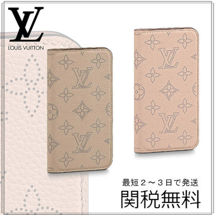 Louis Vuitton Monogram Leather iPhone X iPhone XS Logo Smart Phone Cases M68886 M68885 