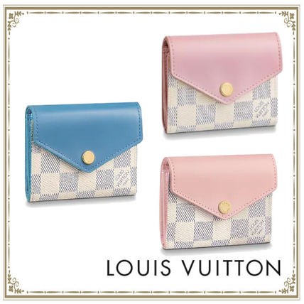 Louis Vuitton DAMIER AZUR 2020 SS Zoe Wallet N60219 N60292 N60168 