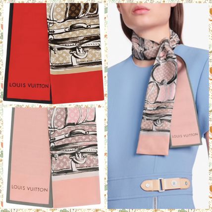 Louis Vuitton 2020 SS Silk Party Style Office Style Elegant Style Formal Style M73965 M73964 